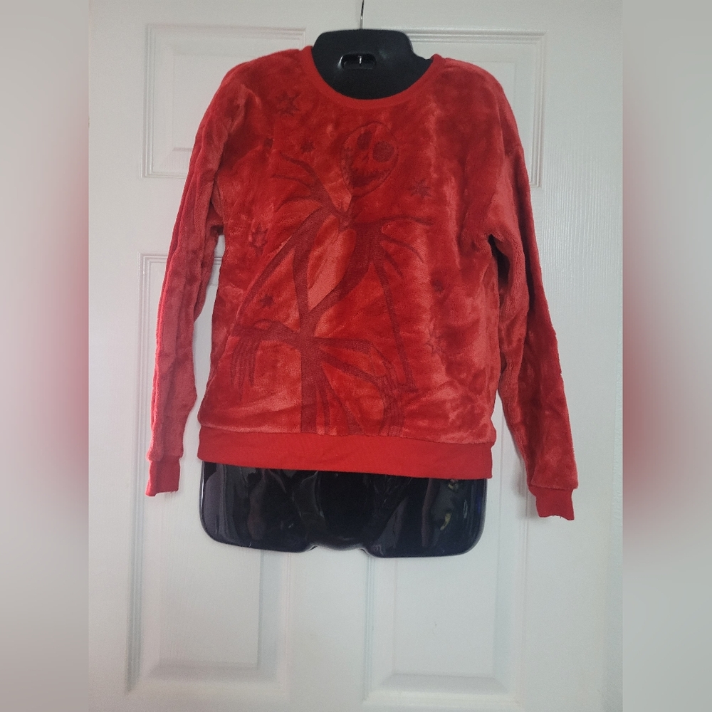 Disney Red Nightmare Before Christmas Sweatshirt